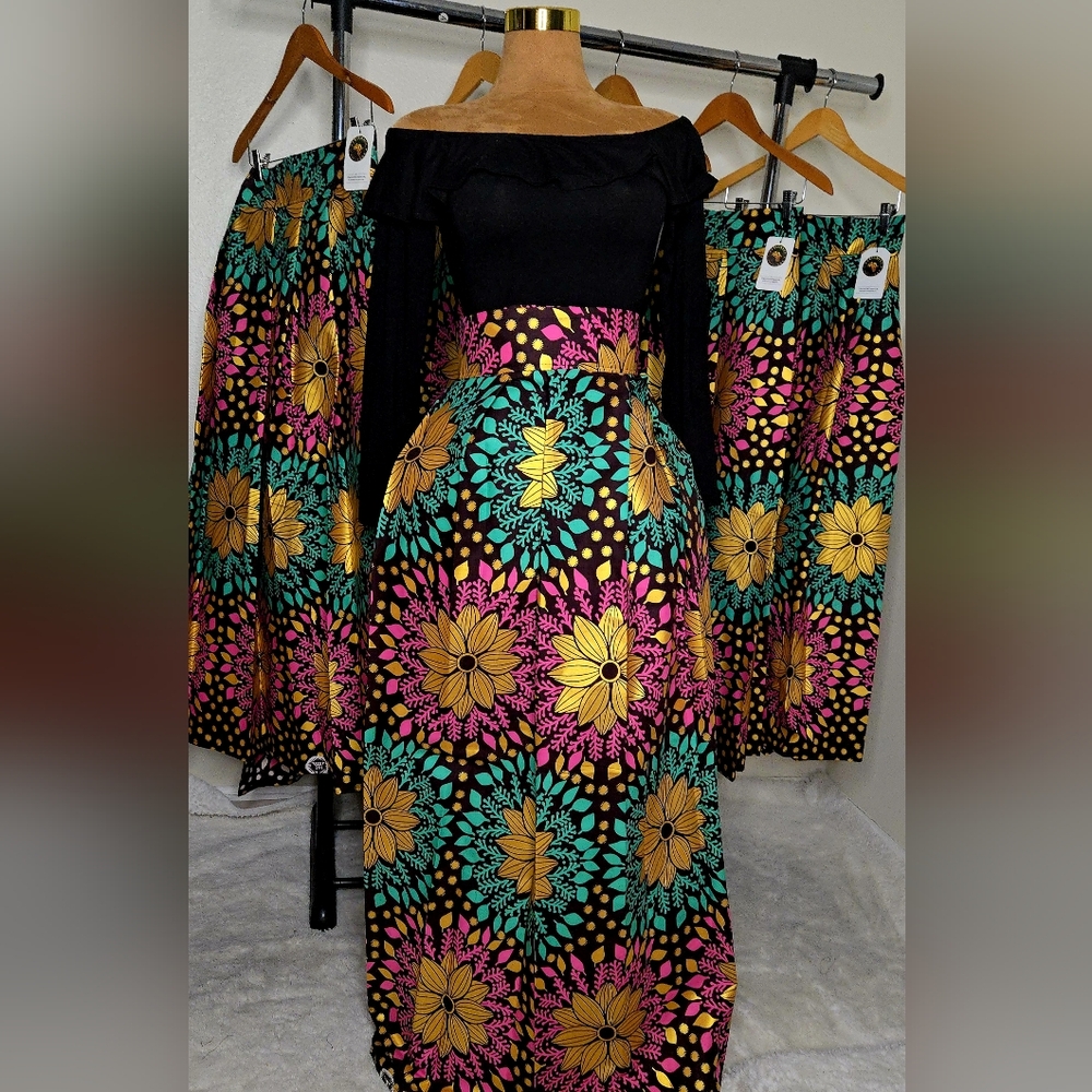 SOLD OUT -GLAM - Maxi Wrap Skirt